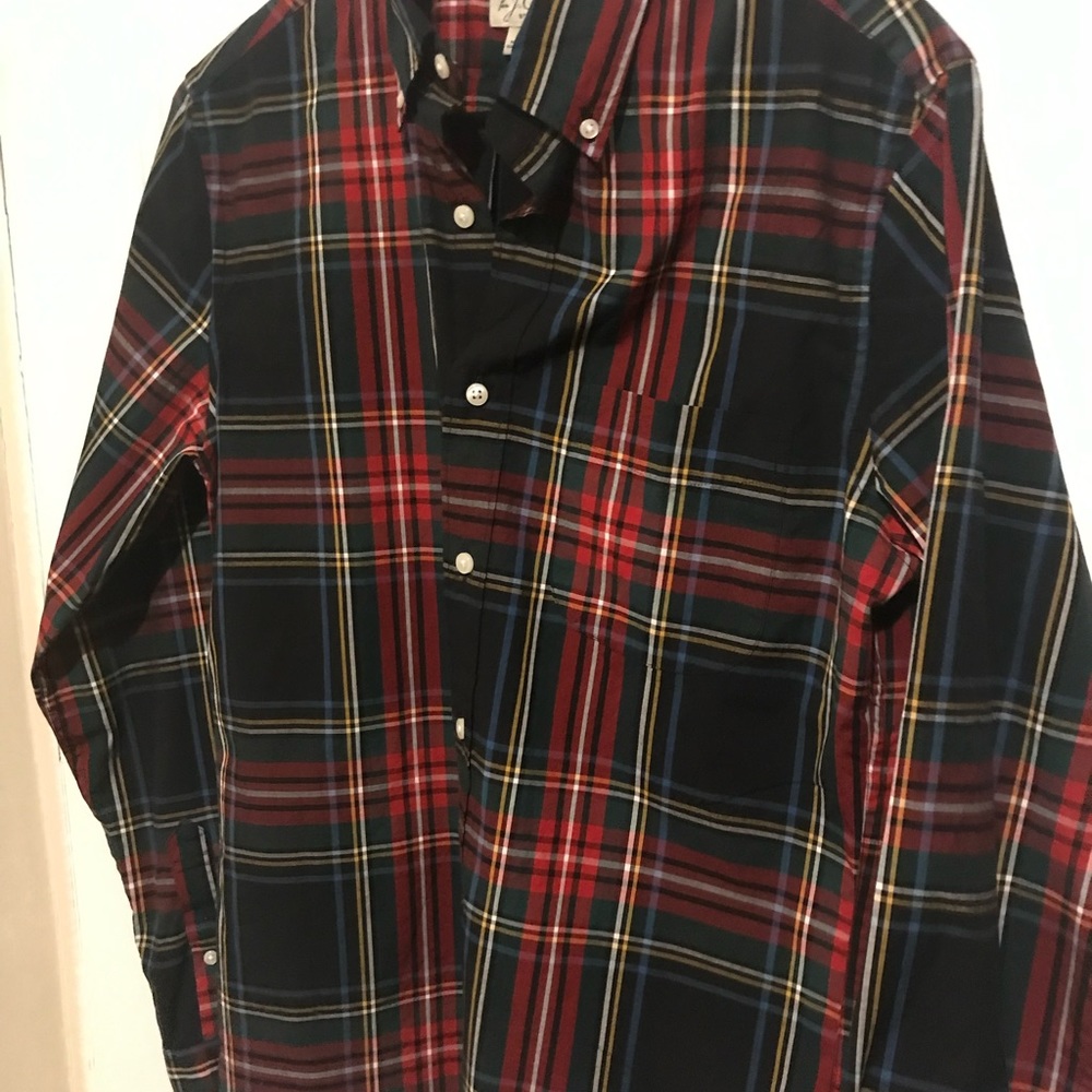 J Crew Stewart tartan print